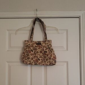 Longaberger Fall Print Purse
